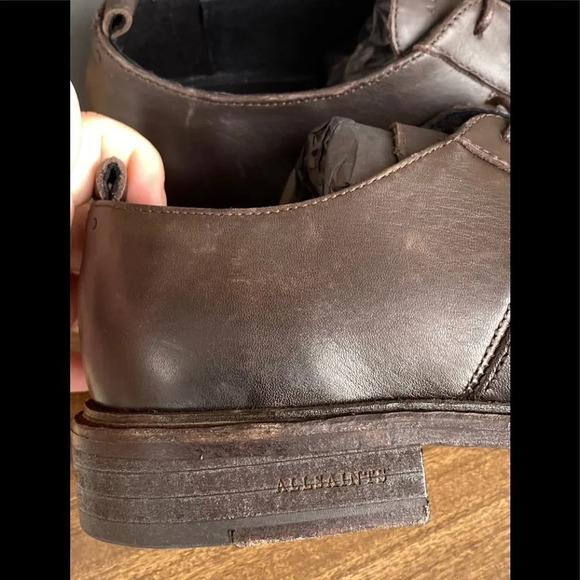 ALL SAINTS dress shoes size 11 - Picture 3 of 12